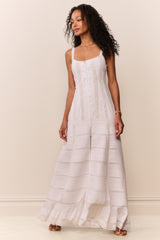 Calyx Cotton Victorian Maxi Dress