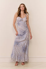 Eirene Hand-Dyed Cotton Maxi Dress