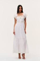 Georgine Cotton Lace Maxi Dress