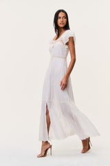 Georgine Cotton Lace Maxi Dress