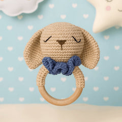 Happy Matty Bunny Crochet Rattle