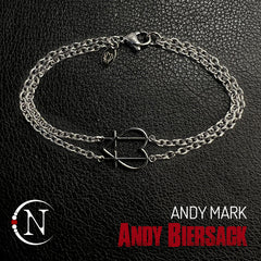 Chain Bracelet New Size ~ "Andy Mark" by Andy Biersack