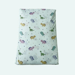 Happy Matty Dinosaur Print Full-Size Wedge Pillow