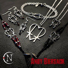 Earrings New Size ~ "Andy Mark" by Andy Biersack