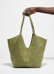 The Well Suede Casual Suede Tote