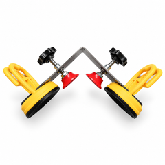 Professional Corner Seam Leveling Tool – Heavy-Duty Suction Cup Tile & Countertop Alignment Clamp