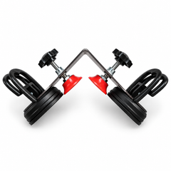 Professional Corner Seam Leveling Tool – Heavy-Duty Suction Cup Tile & Countertop Alignment Clamp
