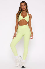 Go Getter High Waisted Leggings Citrus