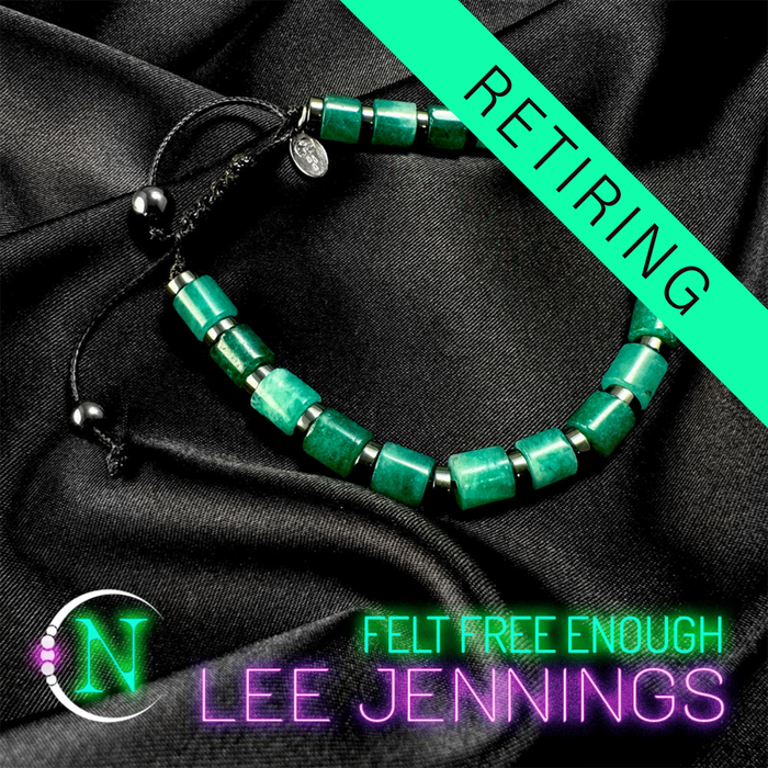 Adjustable Bracelet ~ Felt Free Enough by Lee Jennings •2 MORE