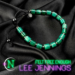 Adjustable Bracelet ~ Felt Free Enough by Lee Jennings •2 MORE