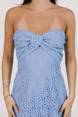 No Promises Dress in Blue