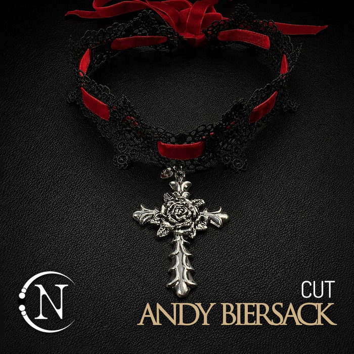 Black Lace Choker ~ Cut by Andy Biersack & Lilith Czar ~ Limited Edition