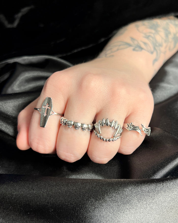 Bundle ~ 4 Piece Ring Stack by Andy Biersack