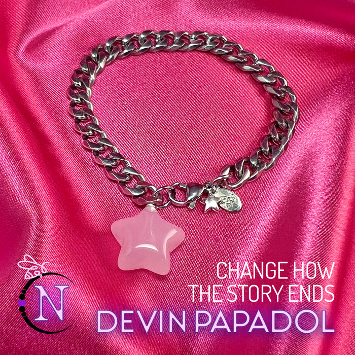 Chain Bracelet ~ Change How The Story Ends by Devin Papadol