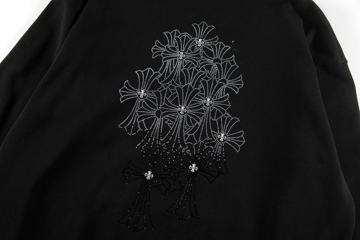 Chrome Hearts New Zip Up Hoodie -TQ02