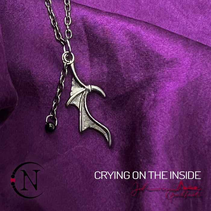 Crying On The Inside Dying On The Outside Friendship Necklaces by Johnnie Guilbert