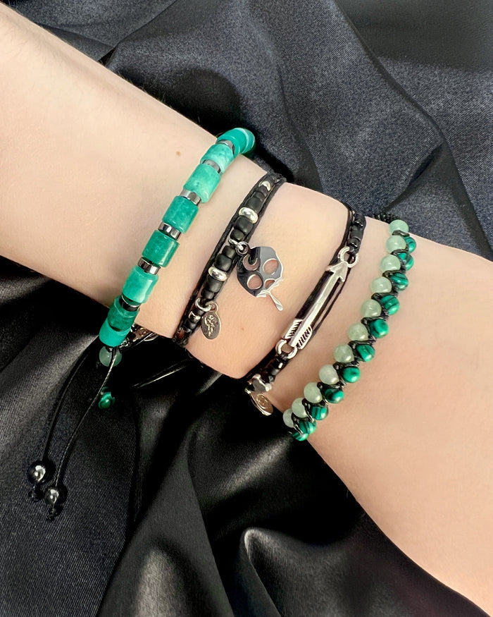 Double Beaded Bracelet ~ Coming Home by Lee Jennings