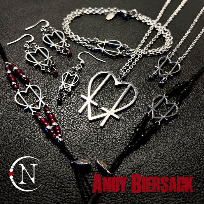 Earrings New Size ~ "Andy Mark" by Andy Biersack