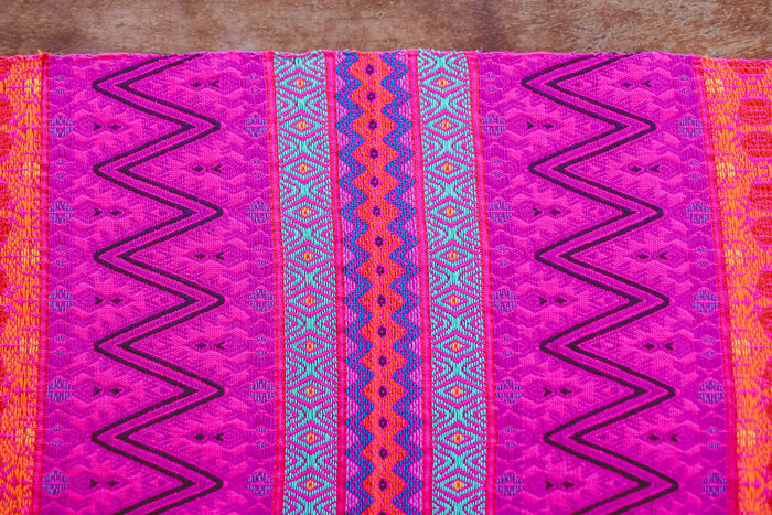 Handwoven Table Runner - Culebreado