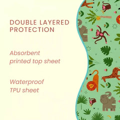 Premium Baby Burp with Double-Layer Protection for Mess-Free Feeding