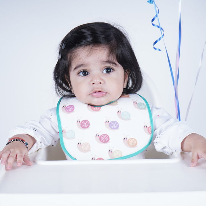 Jungle Print, Nautical Print & Snail Bibs Sheet Large (Pack of 3)