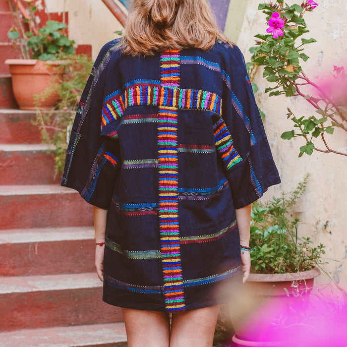 Kimono - Multicolor Stripes