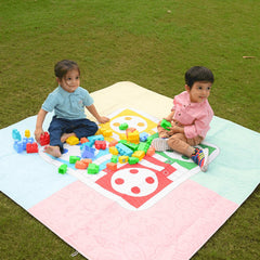 Waterproof Ludo Print Picnic Mat for Indoor and Outdoor Play