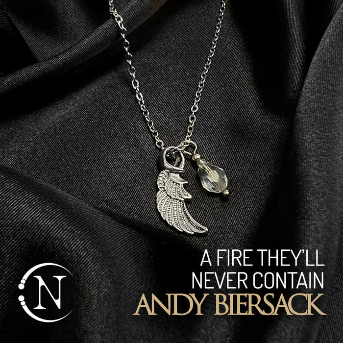 Necklace ~ A Fire They'll Never Contain by Andy Biersack ~ Limited Edition 50