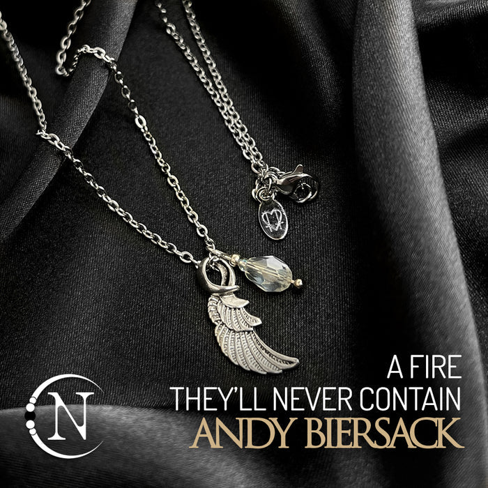 Necklace ~ A Fire They'll Never Contain by Andy Biersack ~ Limited Edition 50