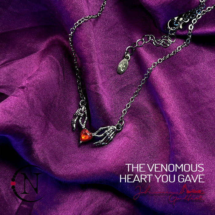 Necklace ~ The Venomous Heart You Gave Holiday 2025 by Johnnie Guilbert ~ Limited Edition
