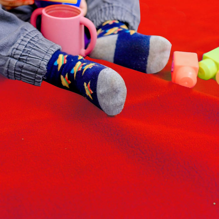 Red + Peach + Royal Blue Dry Sheet (Pack of 3)