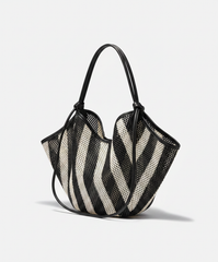 The Proverbs 31 Woman Woven Chevron Tote